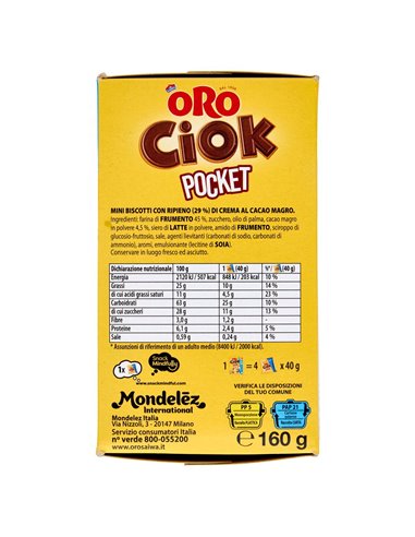 Oro Ciock Pocket
