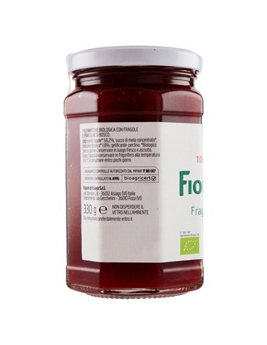 Confettura bio Di fragole e fragoline di bosco