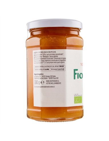 Confettura bio Fior di Frutta Di pesche
