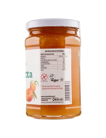 Confettura bio Fior di Frutta Di pesche