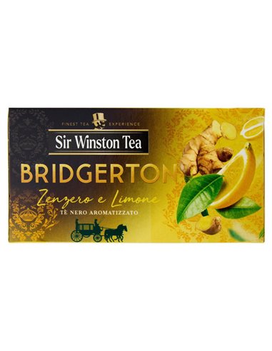 Sir Winston Tea Tè Nero allo zenzero e limone