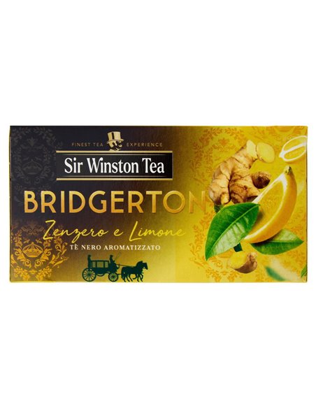 Sir Winston Tea Tè Nero allo zenzero e limone