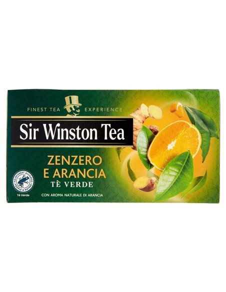 Sir Winston Tea Tè verde allo zenzero e arancia