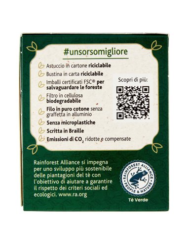 Sir Winston Tea Tè verde allo zenzero e arancia