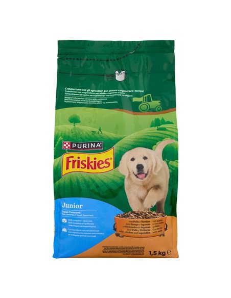 Alimento Per Cani Junior Con Pollo E Verdure