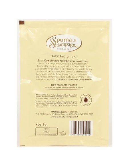 Talco profumato