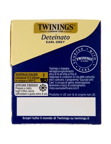 Twinings DeTea Earl Grey Deteinato