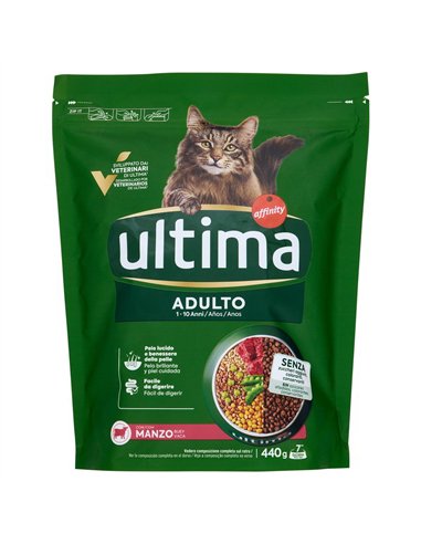 Alimento Per Gatti Adult Con Manzo