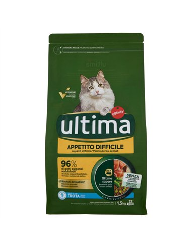 Alimento Per Gatti Appetito Difficile Con Trota