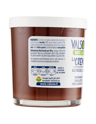 Crema vegetale di nocciole
