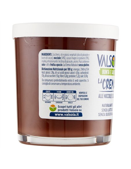 Crema vegetale di nocciole