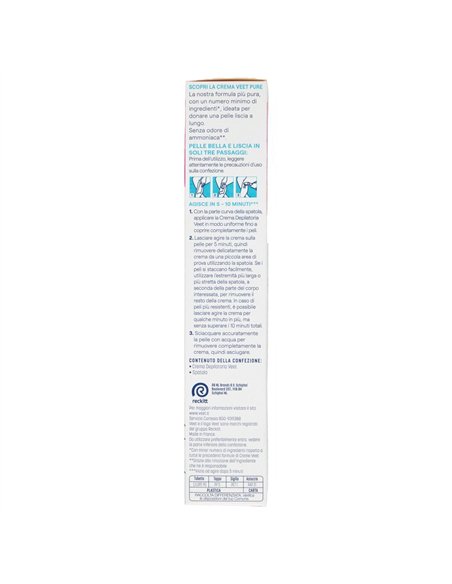 VEET – Crema Depilatoria Pelli Sensibili