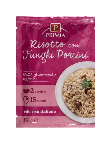 Risotto con funghi porcini