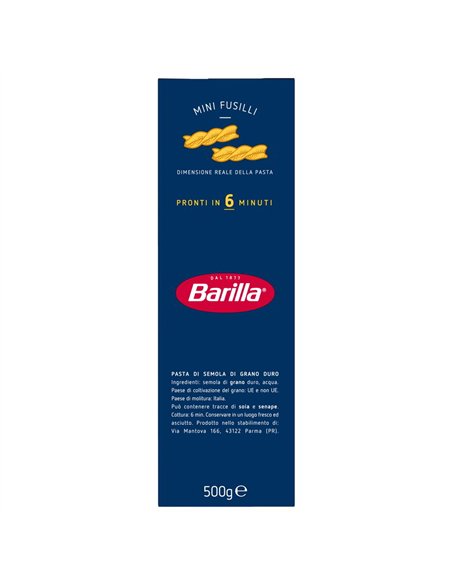 Piccolini Mini Fusilli 500 g