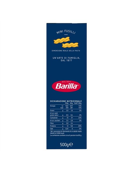 Piccolini Mini Fusilli 500 g
