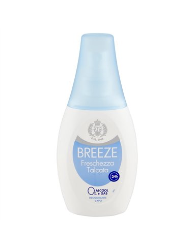 BREEZE – Deodorante vapo Freschezza Talcata 24h