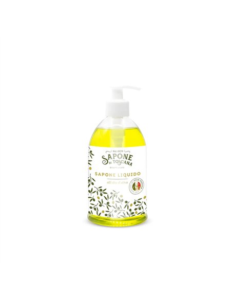 SAPONE LIQUIDO ALL'OLIO D'OLIVA CON EROGATORE