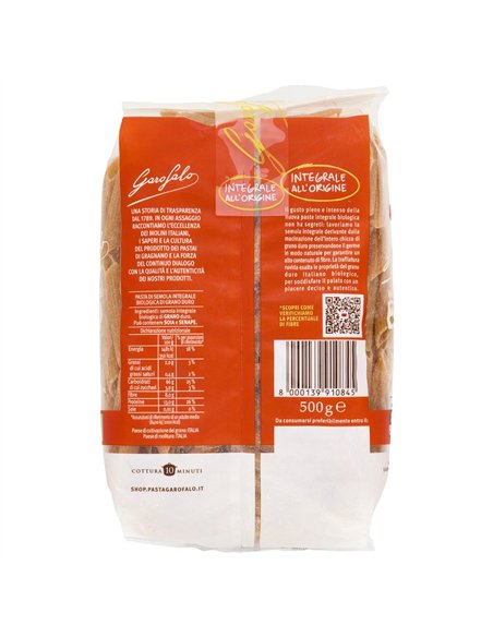Penne ziti rigate integrali bio