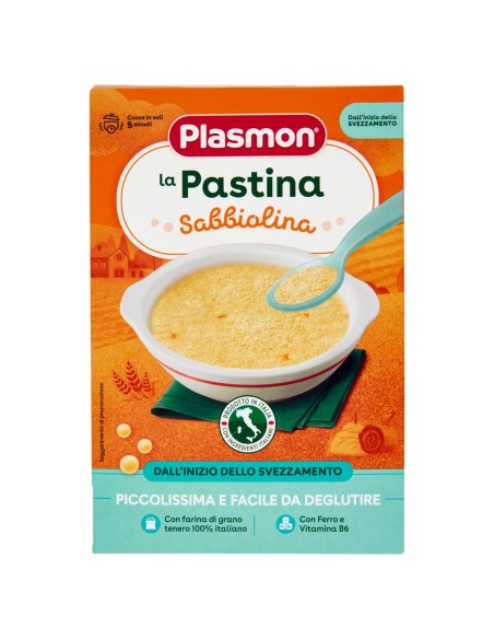 Plasmon Sabbiolina - Vorderseite der 300-g-Packung