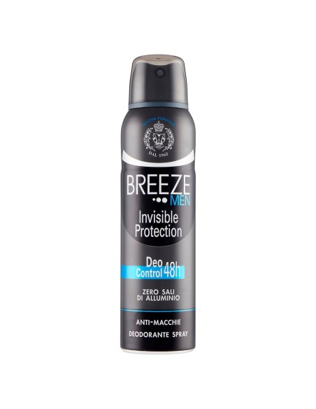 BREEZE – Men Deodorante spray Invisible Protection