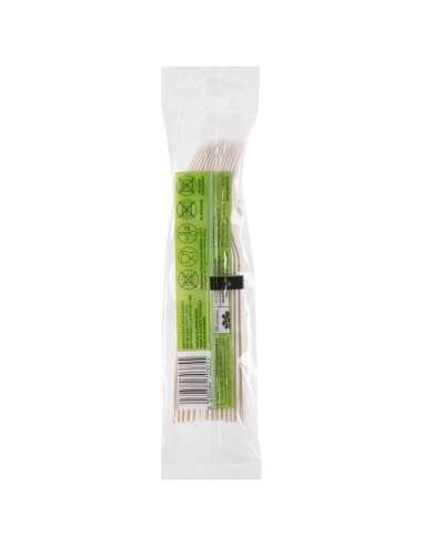 Fourchettes Via Verde Eco Primia – dos avec code-barres et précautions