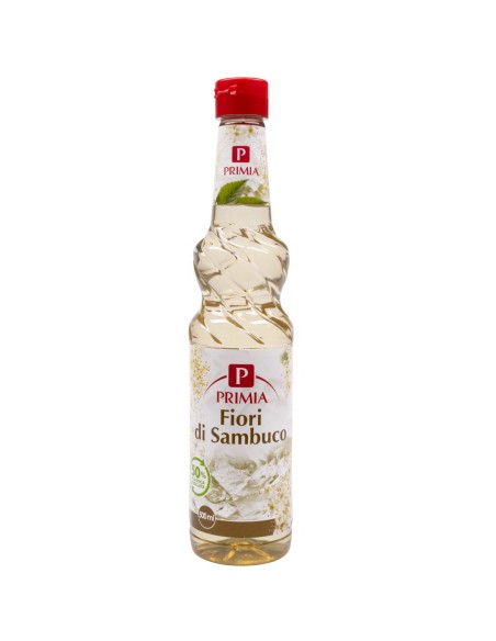 Sciroppo Fiori di Sambuco Primia 500 ml - fronte confezione