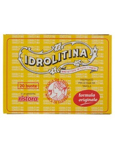 Idrolitina préparation pour eau de table, boîte de 20 sachets, face avant