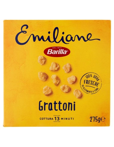 Pasta all'uovo Grattoni 275 g Barilla Emiliane, fronte