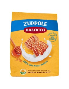 Biscotti Zuppole con Granella di Zucchero 700 g Balocco, fronte