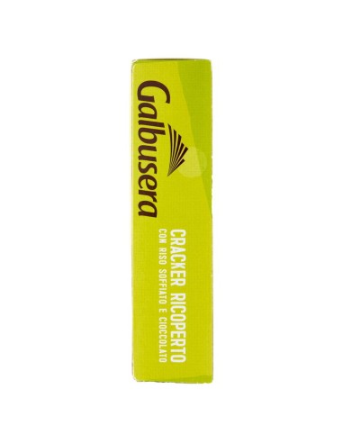 Cracker Ricoperti con Riso Soffiato e Cioccolato al Latte 150 g Galbusera, lato