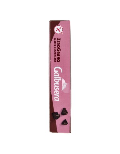 Wafer ZeroGrano al cioccolato senza glutine 180 g Galbusera Zerograno, altra vista