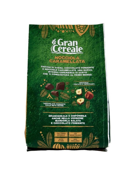 Frollini nocciola caramellata e cioccolato fondente 280 g Gran Cereale, altra vista