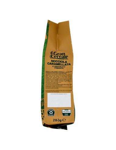 Frollini nocciola caramellata e cioccolato fondente 280 g Gran Cereale, altra vista