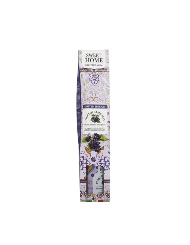 Profumatore ambiente con bastoncini Fiori di sambuco 100 ml Sweet Home, fronte