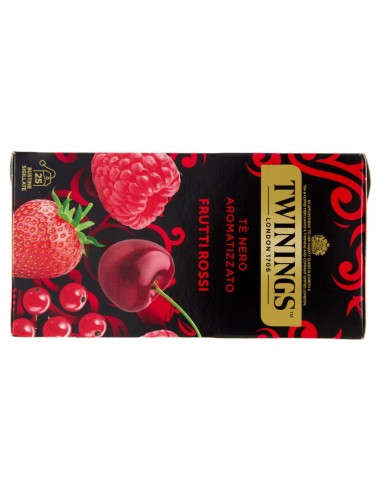 Tè nero ai frutti rossi 25 filtri Twinings, altra vista