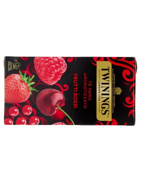 Tè nero ai frutti rossi 25 filtri Twinings, altra vista