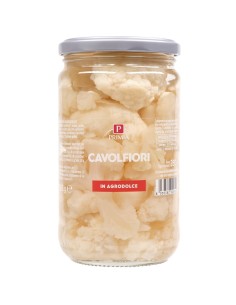 Cavolfiori in agrodolce 565 g Primia, fronte