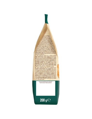 Grissini Sgranocchi rustici con farro, segale e semi 200 g Barilla Mulino Bianco, lato con ingredienti e conservazione