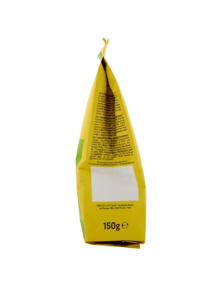 Sfoglie Crispy pepe e lime 150 g Gran Pavesi, lato con ingredienti, produttore e conservazione