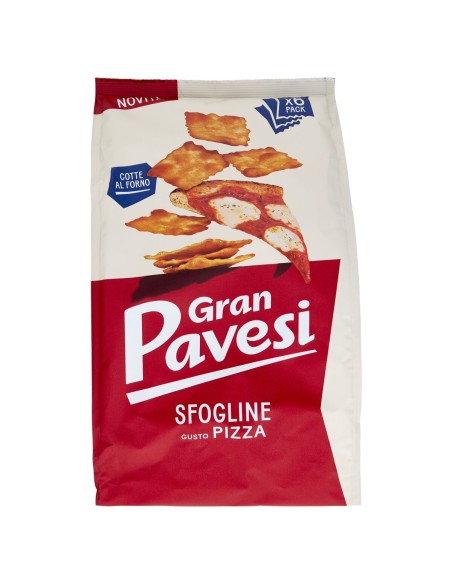Sfogline gusto pizza 6 x 30 g Gran Pavesi, fronte