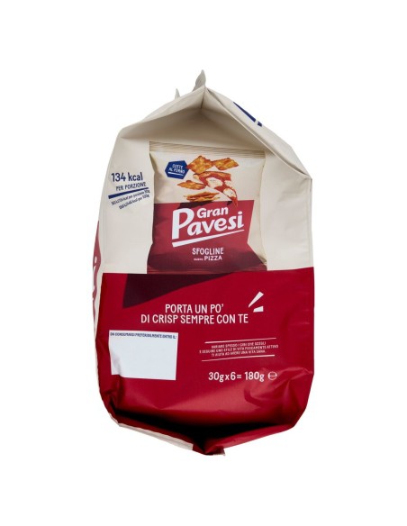 Sfogline gusto pizza 6 x 30 g Gran Pavesi, altra vista