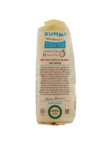 Mezzi rigatoni senza glutine N. 51 400 g Rummo Senza Glutine, weitere Ansicht