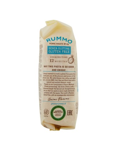 Penne rigate senza glutine N. 66 400 g Rummo Senza Glutine, weitere Ansicht