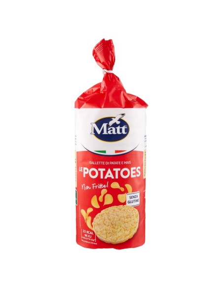Gallette di patate e mais Le Potatoes 100 g Matt, Vorderseite