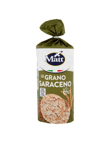 Gallette di grano saraceno e riso bio 120 g Matt, face avant