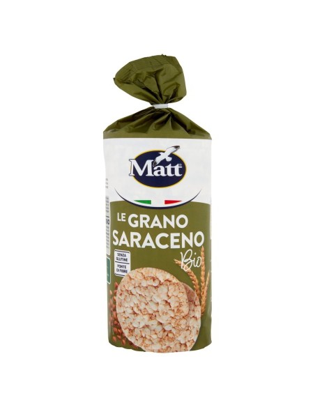 Gallette di grano saraceno e riso bio 120 g Matt, face avant