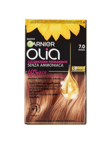 GARNIER – Colorazione permanente per capelli Olia Biondo 7.0