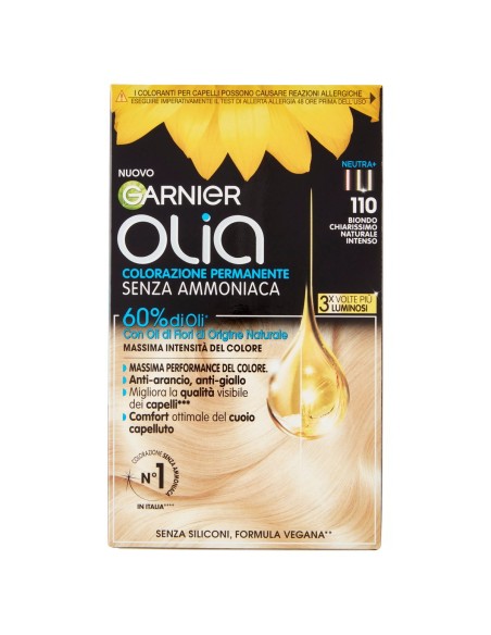 GARNIER – Colorazione permanente per capelli Olia Super biondo 110