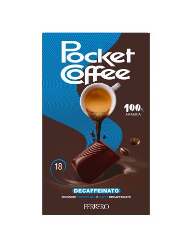 Pocket Coffee Espresso Decaffeinato 225 g Ferrero, face avant