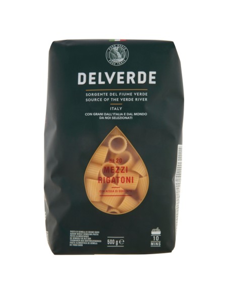 Mezzi rigatoni n. 20 500 g Delverde, face avant